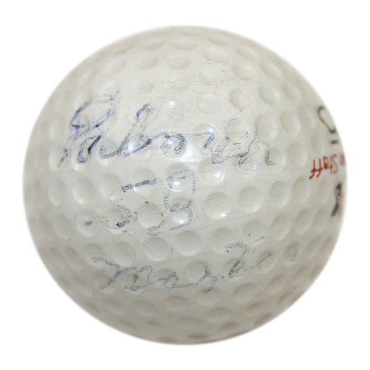 Arnold Palmer's 1958 Masters winning golf ball to auction for $10,000