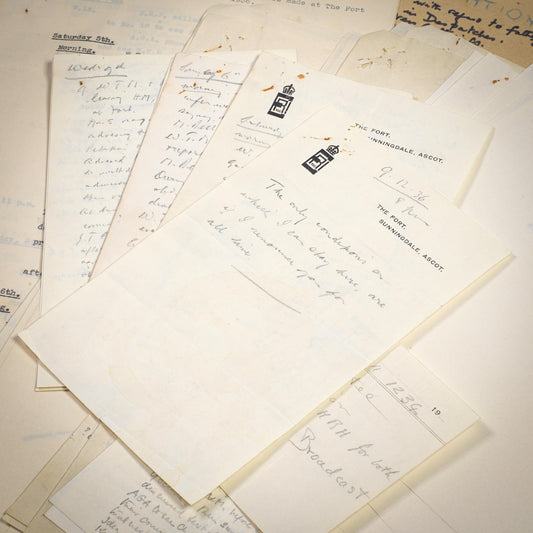Edward VIII Abdication Letters to be sold at Bonhams Auctions