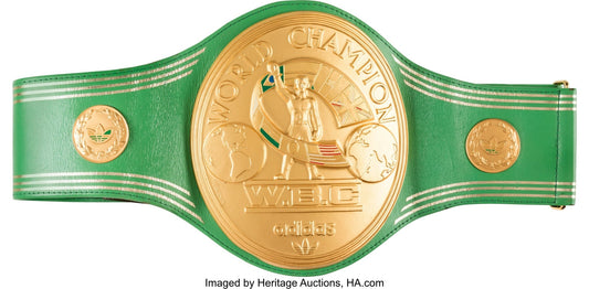 Jim Irsay buys Muhammad Ali's Rumble in the Jungle belt for $6.18m - The Memorabilia Club