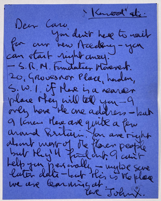 John Lennon transcendental meditation letter sells for £10,514 at Omega Auctions