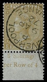 英国 SG110 1867 9d 草盘 4