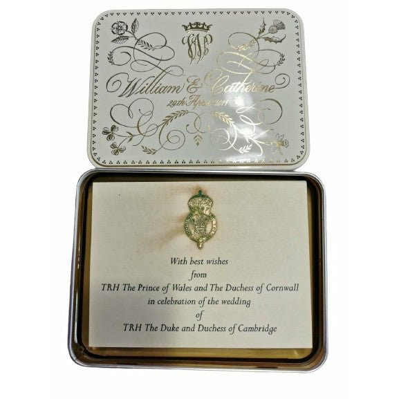 A slice of Prince William & Kate Middleton wedding cake | Royal Memorabilia - The Memorabilia Club