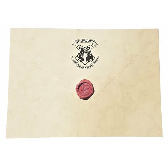 Harry Potter and the Philosopher's Stone Hogwarts Acceptance Letter - The Memorabilia Club