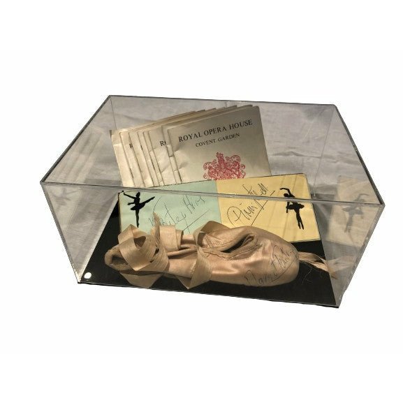 Margot Fonteyn memorabilia autographed ballet shoe - The Memorabilia Club