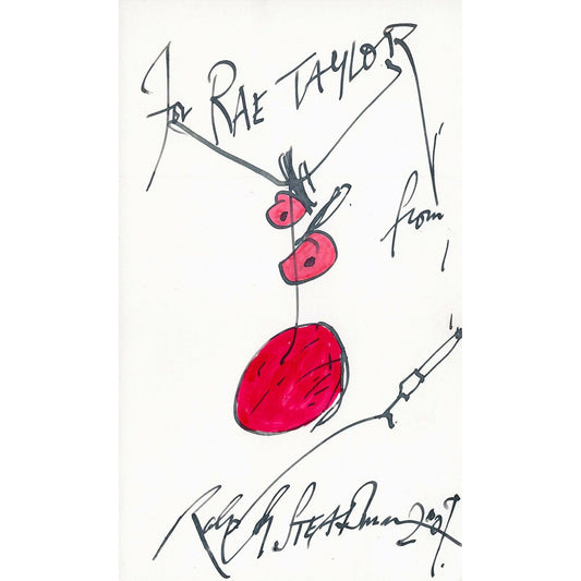 Ralph Steadman signed original artwork - The Memorabilia Club