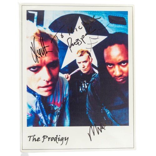 The Prodigy 10" x 8" signed photograph - The Memorabilia Club