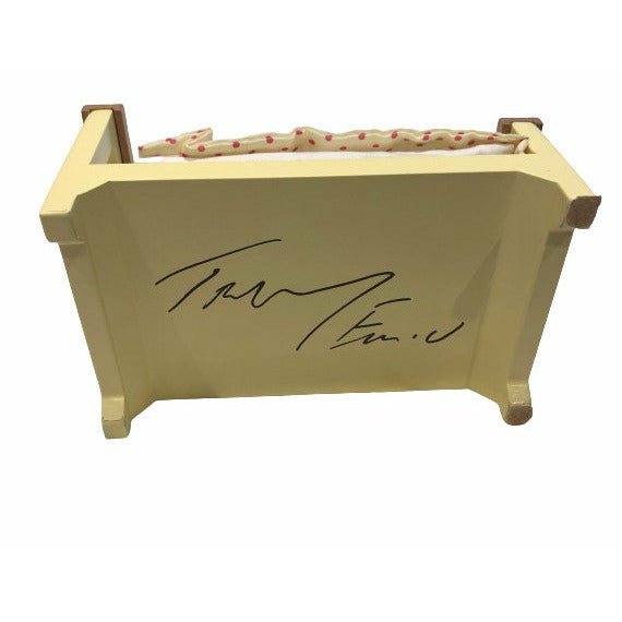 Tracey Emin memorabilia signed 'Mini bed' display - The Memorabilia Club
